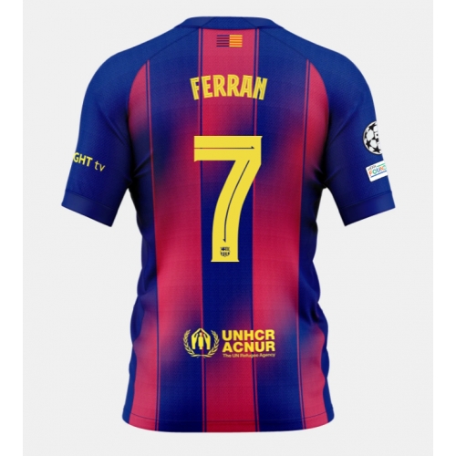 Billige Fotballdrakt Barcelona Ferran Torres #7 Replika Hjemmedrakt 2025-26 Kortermet Billige Fotballdrakt Barcelona Ferran Torres #7 Replika Hjemmedrakt 2025-26 Kortermet